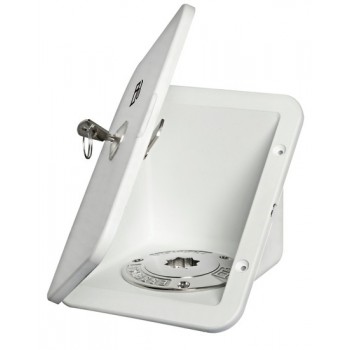 Built-in compartment for filling plug